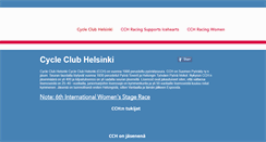 Desktop Screenshot of cch.fi